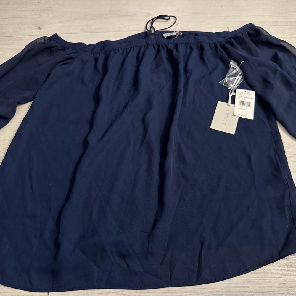 New 1. state blue blouse - Picture 2 of 4